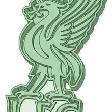 lfc cookie cutter 3d print model - Mito3D