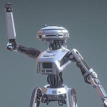l3-37 ispirato droid robot figura vari l337 hansolo han-solo c3po r2d2 starwars da guerre stellari cyborg 3d print model - Mito3D