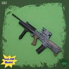 l85a2 ris - scale 1 4 gun rifle grg replica guns 3d print model - Mito3D