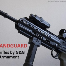 l85a3 handguard conversion kit various airsoft 6mm l85 parts aeg g&g army armament iap 3d print model - Mito3D