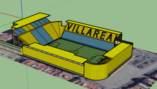 la Keramik villarreal Stadion verwenden 2023 Fußball nfl nba mlb nhl Spanien Villareal 3d print model - Mito3D