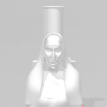 monja boquilla shisha extrusor bong fumar narguile película villano Iglesia 3d print model - Mito3D