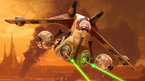 laat gunship Game 3d printing star wars legion x-wing armada 3d print model - Mito3D