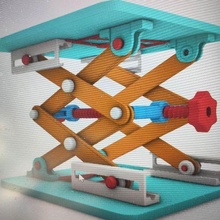 laboratuar ayarlanabilir raf azimut düzenleme baskı lazer oymacı odak gadget Shel mafsallı oyuncak regülatör 3d print model - Mito3D