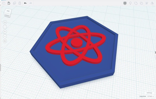 laboratorio moneda nuclear 3d print model - Mito3D
