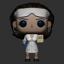 lab girl funko game toy collectible 3d print model - Mito3D