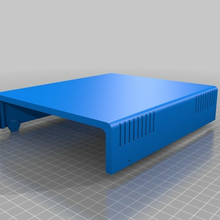 laboratuar psu muhafaza özelleştirilmiş elektronik 3d print model - Mito3D