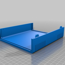 lab psu enclosure customized electronics 3d print model - Mito3D