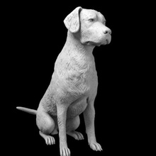 Labrador Sanat köpek Muhafız arkadaş süs hatırlama 3d print model - Mito3D