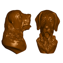 Labrador av köpeği buzdolabı beyaz tahta mıknatıslar köpek mıknatıs dekor 3d print model - Mito3D