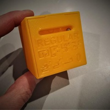 labyrinthe cube jeu de puzzle jouet 3d print model - Mito3D
