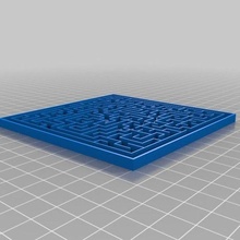 labyrinthe vecteur Labyrinthe jouet 3d print model - Mito3D
