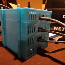 lacie mobile drive de 5 to tour rack la maison disque dur externe le empilables l'organisation 3d print model - Mito3D