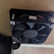 eksikliği kasa 80 mm fan exhaustvent kapağı aracı 3d yazıcı aksesuarları 3d print model - Mito3D