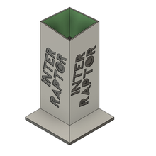 lack table leg extension 3d print model - Mito3D
