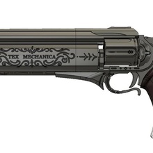 lacônica exótica arma ornamento mão de canhão abandonado impressão 3d do modelo jogo 3dprinting adereços cosplay a anarquia 3d print model - Mito3D