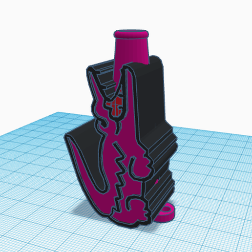 lacoste shisha hookah mouthpiece gadget nozzle bong 3D print model - Mito3D