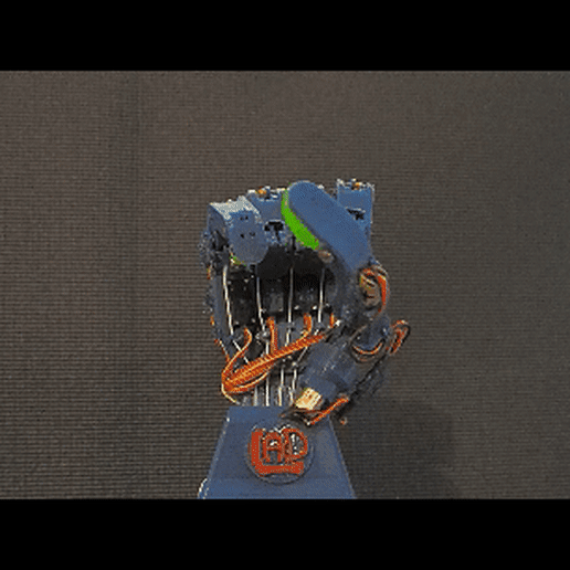 garçon robotique main amélioré version membre doigt cool fantoche mécanisme futuriste terminateur bionique artificiel 3D print model - Mito3D