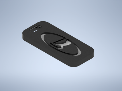 lada logo emblem keychain keyring zsiguli russian car key fashion design 3d print model - Mito3D