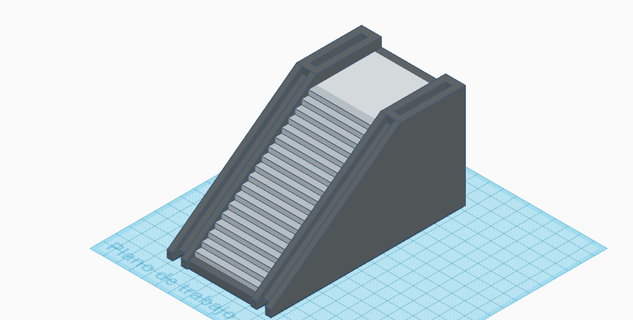escada 2 3d print model - Mito3D