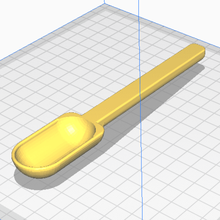 cucharón 3d print model - Mito3D