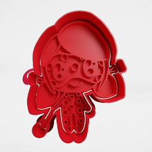 lady bug chibi cookie cutter cutters stl molds kawaii 3d print model - Mito3D