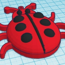 lady bug thing 3d print model - Mito3D