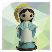 lady graces religious image decor religion art 3d print model - Mito3D