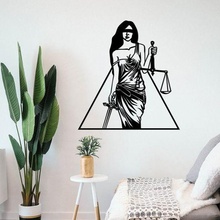 lady justice - wall art tree home decor art decoration life wall house room hope ender lady justice 3d print model - Mito3D