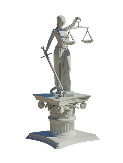 dama justicia themis diosa of regalo temida griego leyenda dios abogado mujer 3d print model - Mito3D