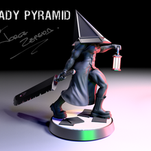 senhora pirâmide miniatura 3d print model - Mito3D