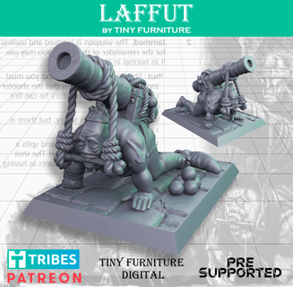 laffut Game miniatures tabletop wargames roleplaying pathfinder dungeons and dragons terrain fantasy 28mm 3d print model - Mito3D