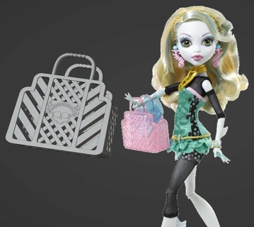 lagün mavi okul sırt çantası değiştirme canavar yüksek oyuncak bebek özel aksesuar çanta okullar 3d print model - Mito3D