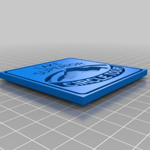 o lago superior circle tour emblema w almofadas ferramenta A impressão 3d 3d print model - Mito3D