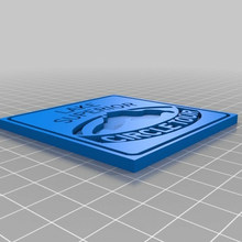 lago superior círculo Tour distintivo ferramenta 3d print model - Mito3D