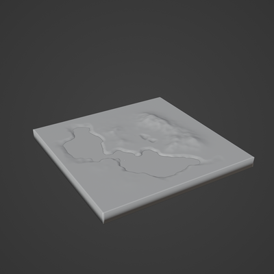 lake topography landscape stone canyon desert terrain alpine erosion nature environment snow spring sand forest ground 3d print model - Mito3D