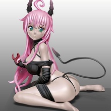 lala satalin deviluke divers l'anime love-ru manchon jeune fille chaud foxy figure 3d print model - Mito3D