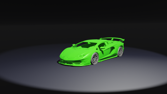 Lamborghini avantador svj Aventador 3d print model - Mito3D