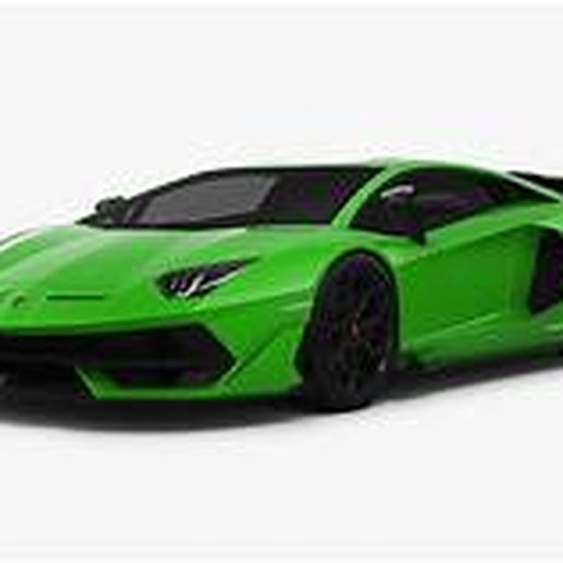 lamborghini aventador 3D print model - Mito3D