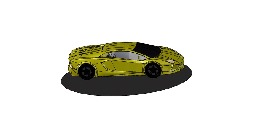 lamborghini car game cars auto sport 3d print model - Mito3D