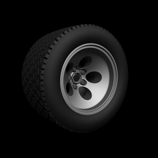 Lamborghini Countach roues diablo roue jante pneu classique chaud autoart échelle modèle 1 64 24 43 3d print model - Mito3D