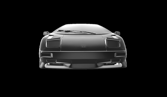 Lamborghini Diablo sv ldf Auto Wagen Autos 3d print model - Mito3D