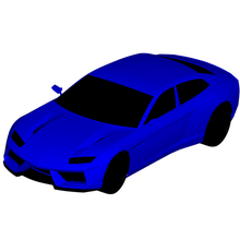 Lamborghini Stock 3d print model - Mito3D