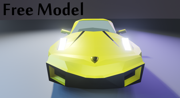 lamborghini gallardo free car 3d print model - Mito3D