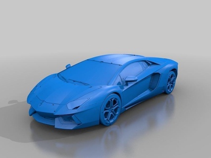 lamborghini hq car sports 3d printers 3d print model - Mito3D