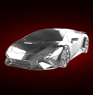 Lamborghini Huracan técnica casa bólido automóvel carro veículo comício raça Esportes derby Super gt 3d print model - Mito3D