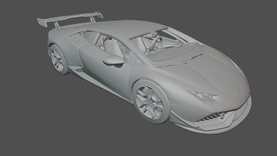 Lamborghini Huracan Spor Dalları sto 2023 2022 2021 2020 araba coupe yeni gerçekçi oyuncak 3d Yazdır Evo çevrilebilir örümcek 3d print model - Mito3D