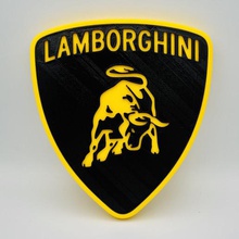 lamborghini logo various brand car prestige 3d print model - Mito3D