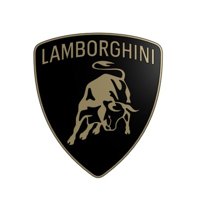 lamborghini logo art lambo voiture marque exotique 3d print model - Mito3D