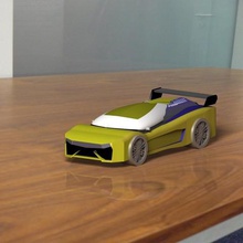 lamborghini model car gadget vehicle small toy decoration 3d print model - Mito3D